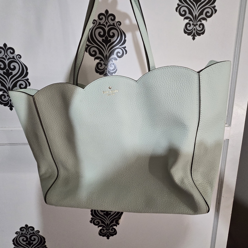 Kate Spade Scalloped Tote Rare